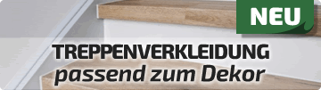 Treppenverkleidung passend zum Wicanders Stone Go Vinyl Parkett Dekore