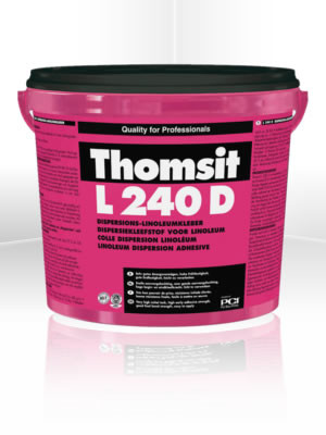 wL240D Thomsit Kleber für Linoleum in Bahnen und Platten L 240 D Dispersions-Linoleumkleber