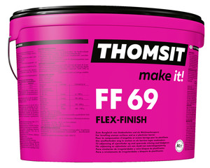 Thomsit Spachtelmasse z.B. fr PVC auf PVC-Verlegung FF 69 Flex Finish Migrationssperre Weichmachersperre Feinspachtel fr PVC auf PVC-Verlegung wFF69