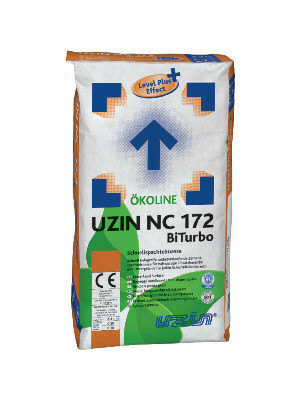 wnc172-25 Uzin Spachtelmasse  NC 172 Schnellspachtelmasse mit Level Plus Effect