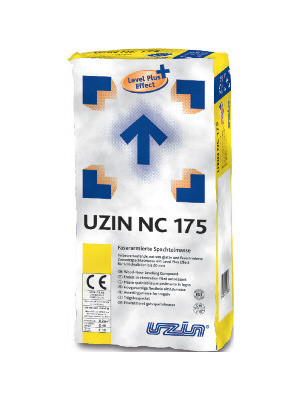 wnc175-25 Uzin Spachtelmasse  NC 175 Faserarmierte Naturbodenspachtel Level Plus Effect