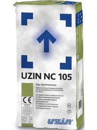 wnc105-25 Uzin Spachtelmasse  NC 105 Gipsspachtelmasse