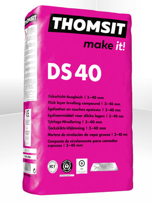 wDS40 Thomsit Spachtelmasse DS 40 Dickschicht-Ausgleich