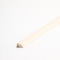 S�dbrock Sockelleisten Viertelstab Roh Massivholz...