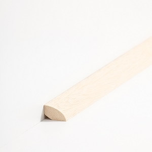 S�dbrock Sockelleisten Viertelstab Roh Massivholz...