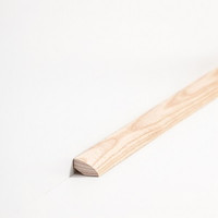 S�dbrock Sockelleisten Viertelstab Esche lackiert...