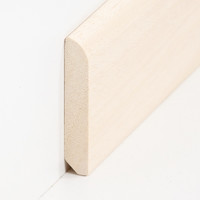 sbs15105601 Südbrock Sockelleisten Massivholz Abachi roh...