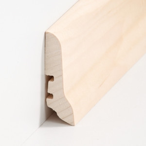 S�dbrock Sockelleisten Holzkern Ahorn lackiert...