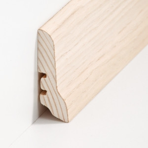 S�dbrock Sockelleisten Holzkern Eiche roh...