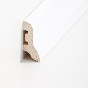 sbs224031 S�dbrock Sockelleisten Holzkern Esche wei�...