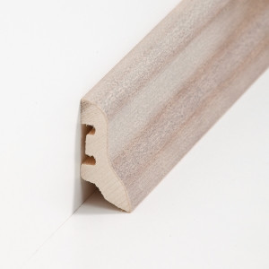 S�dbrock Sockelleisten Holzkern Ahorn Taubenblau...