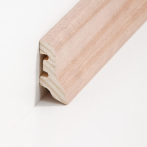 S�dbrock Sockelleisten Holzkern Ahorn Sierrabeige...