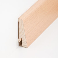 S�dbrock Sockelleisten Holzkern Buche lackiert...