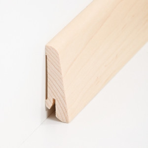 S�dbrock Sockelleisten Holzkern Ahorn lackiert...