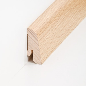 S�dbrock Sockelleisten Holzkern Eiche lackiert...