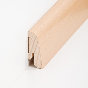 S�dbrock Sockelleisten Holzkern Buche lackiert...