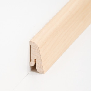 S�dbrock Sockelleisten Holzkern Ahorn lackiert...