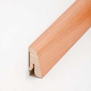 S�dbrock Sockelleisten Holzkern Kirsche lackiert...