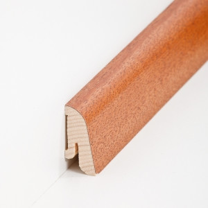 S�dbrock Sockelleisten Holzkern Merbau original lackiert...