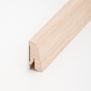 S�dbrock Sockelleisten Holzkern Eiche roh...