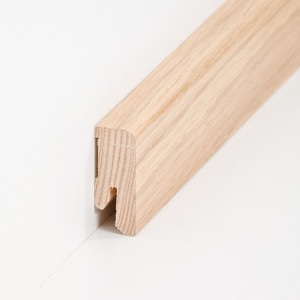 S�dbrock Sockelleisten Holzkern Eiche lackiert...