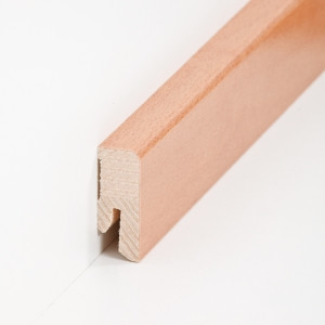 S�dbrock Sockelleisten Holzkern Buche ged�mpft lackiert...
