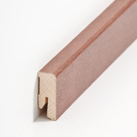 S�dbrock Sockelleisten Holzkern Eiche Cognac lackiert...