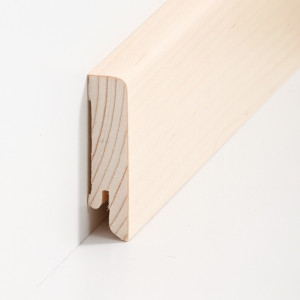 S�dbrock Sockelleisten Holzkern Ahorn lackiert...