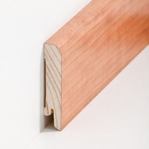 Sdbrock Sockelleisten Holzkern Kirsche lackiert...