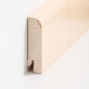 S�dbrock Sockelleisten Holzkern Ahorn lackiert...