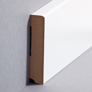 sbs720115 S�dbrock Sockelleisten MDF Wei� Fussleiste,...
