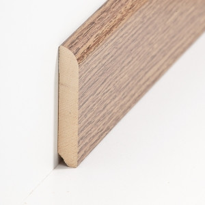 S�dbrock Sockelleisten Holzkern Eiche Braun...