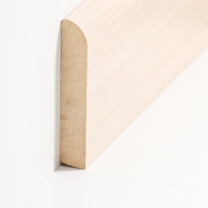 Sdbrock Sockelleisten Holzkern Ahorn Holz-Fussleiste,...