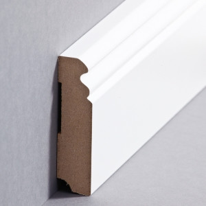 wsbs719080 Südbrock Sockelleisten MDF Weiß Fussleiste,...