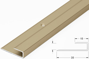 w1111726 ROLL Profile Alu edelstahlfarben...