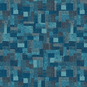 Muster: m-wpc610003 Forbo Flotex Teppichboden Vision Pattern Collage Objekt Lagoon