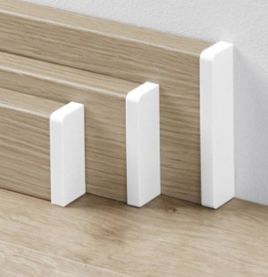 Parador Sockelleisten Abschlusskappen Wei�, lieferbar nur...
