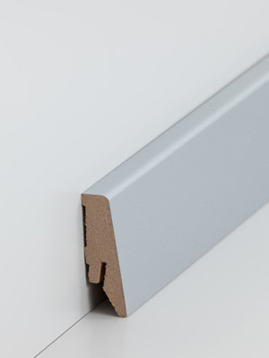 wsbs7185836 Südbrock Sockelleisten MDF Silbergrau...