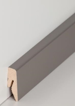 sbs7184038 Sdbrock Sockelleisten MDF Anthrazitgrau Fussleiste, MDF-Kern mit Dekorfolie ummantelt