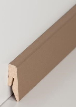 sbs7184035 Sdbrock Sockelleisten MDF Bronze hell Fussleiste, MDF-Kern mit Dekorfolie ummantelt