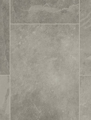 Designflooring Rubens Vinyl Designbelag Grey Riven Slate Vinylboden zum Verkleben wst16