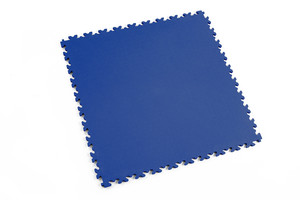 Profilor Industrie PVC Klick-Fliesen Blue Leder/glatt,...