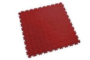 Profilor Industrie PVC Klick-Fliesen Rosso red...