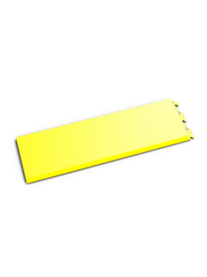 Profilor Auffahrt - Kante Yellow , verdeckt Invisible Variante A links, passend zu Profilor PVC Klick-Fliesen Invisible