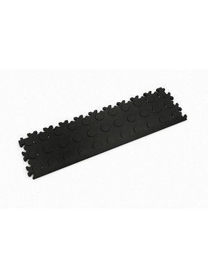Profilor Auffahrt - Kante Black Flitter/Noppe passend zu Profilor PVC Klick-Fliesen Industrie, Light, Eco