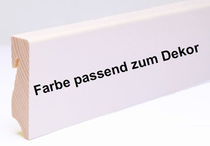 Profilor Sockelleisten Fuleiste, passend zum Bodenbelag...