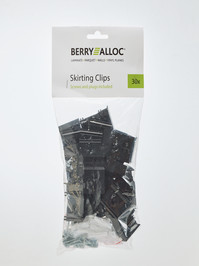 BerryAlloc Spirit/Zenn Montageclips - fr Sockelleisten...