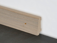 terH�rne Sockelleisten  Eiche massiv, Dekor farblich...