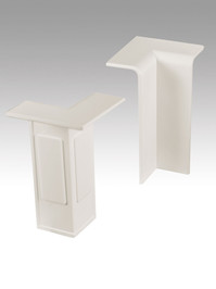 FIE01-60 Wineo Sockelleisten-Ecken Wei� Innenecke 60er Wei�