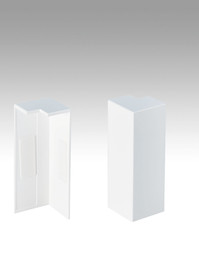 FAE01-80 Wineo Sockelleisten-Ecken Wei� Au�enecke 80er Wei�